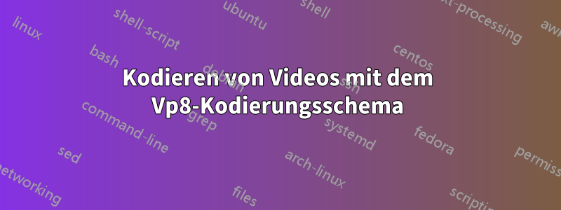 Kodieren von Videos mit dem Vp8-Kodierungsschema