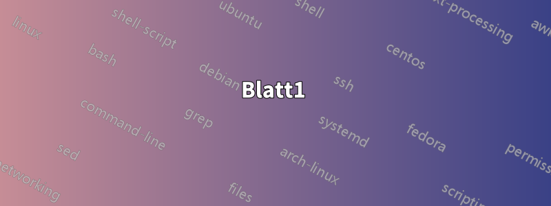 Blatt1