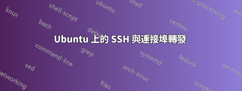 Ubuntu 上的 SSH 與連接埠轉發