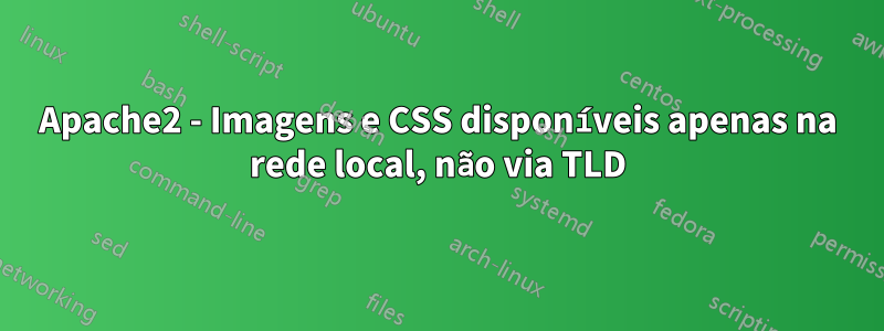 Apache2 - Imagens e CSS disponíveis apenas na rede local, não via TLD