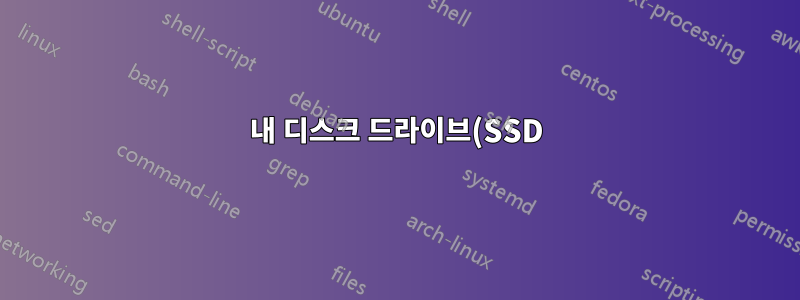 내 디스크 드라이브(SSD)에 문제가 있습니까?