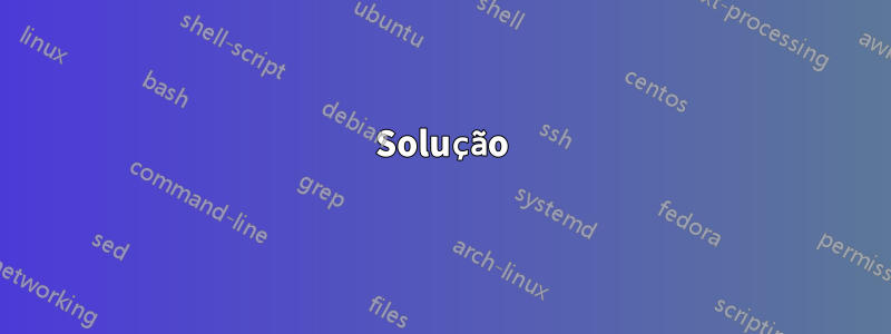 Solução