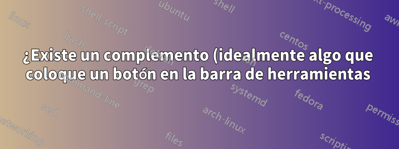 ¿Existe un complemento (idealmente algo que coloque un botón en la barra de herramientas) para cambiar entre diferentes perfiles de Chrome (o Firefox)?