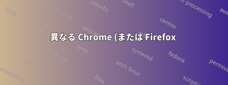 異なる Chrome (または Firefox) プロファイルを切り替えるためのプラグイン (理想的にはツールバーにボタンを配置するもの) はありますか?