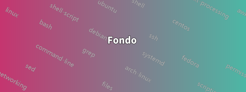 Fondo