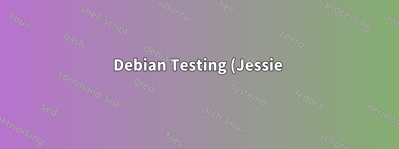 Debian Testing (Jessie) - Installation des benutzerdefinierten Kernels und des ATI-Treibers ist schiefgelaufen