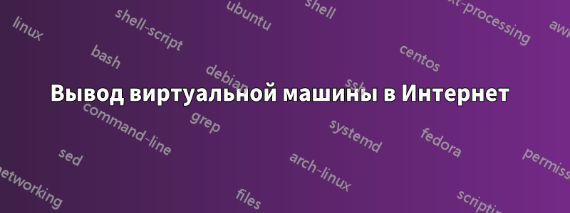 Вывод виртуальной машины в Интернет 