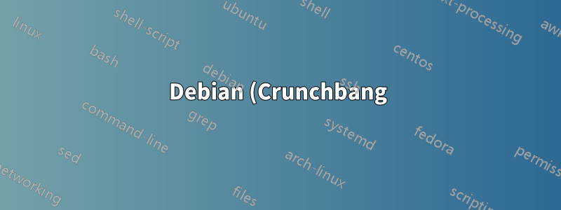 Debian (Crunchbang) hörbare Terminalklingel aktivieren