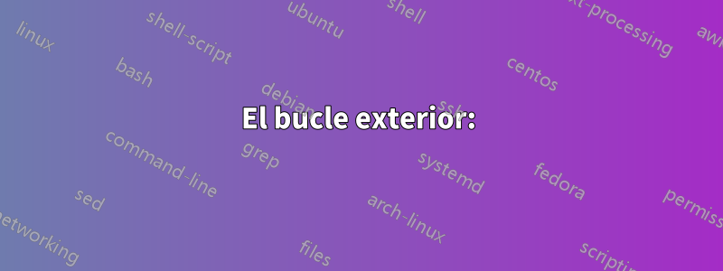 El bucle exterior: