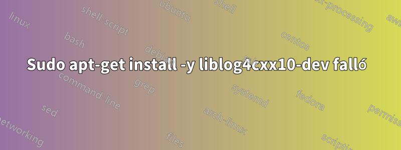 Sudo apt-get install -y liblog4cxx10-dev falló