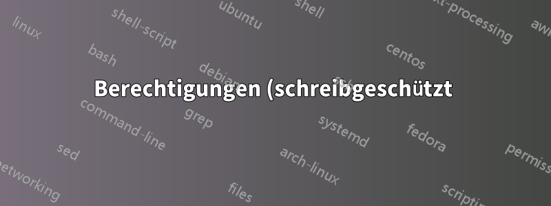 Berechtigungen (schreibgeschützt) für bestimmte Benutzer für bestimmte Ordner und Unterordner/Dateien in RedHat ändern?