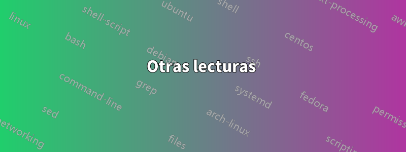 Otras lecturas
