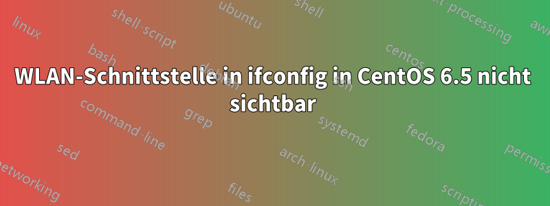WLAN-Schnittstelle in ifconfig in CentOS 6.5 nicht sichtbar