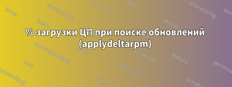 98% загрузки ЦП при поиске обновлений (applydeltarpm)