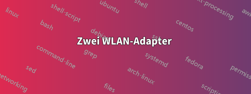 Zwei WLAN-Adapter
