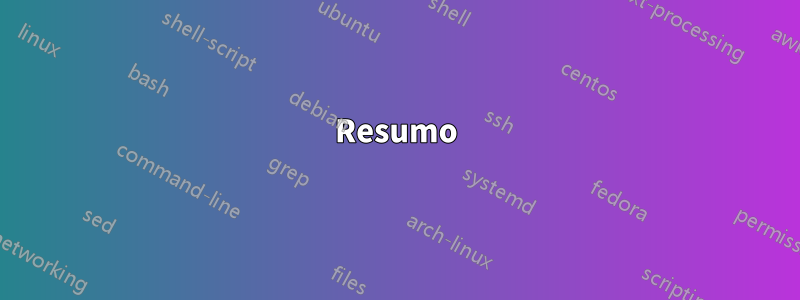 Resumo