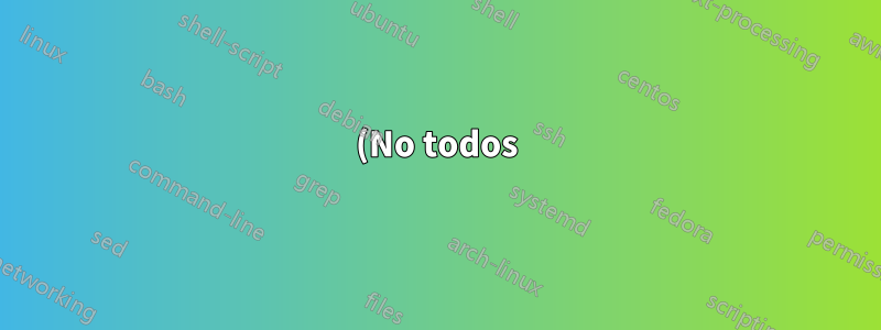 (No todos) los reenvíos de puertos funcionan correctamente