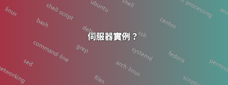 伺服器實例？