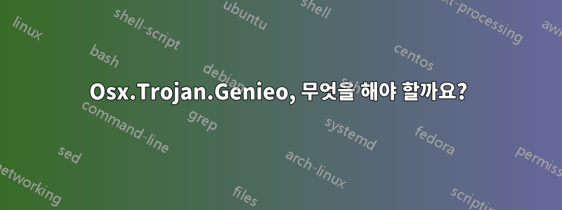 Osx.Trojan.Genieo, 무엇을 해야 할까요?