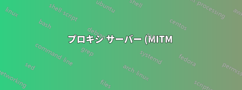 プロキシ サーバー (MITM) による WLAN の共有テスト