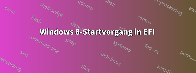 Windows 8-Startvorgang in EFI