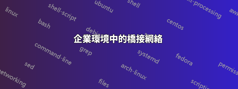 企業環境中的橋接網絡