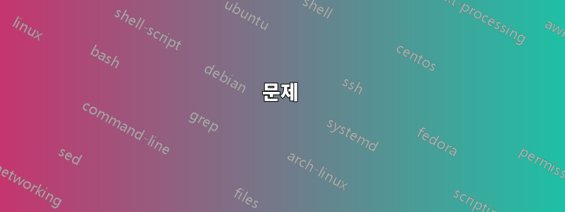 문제
