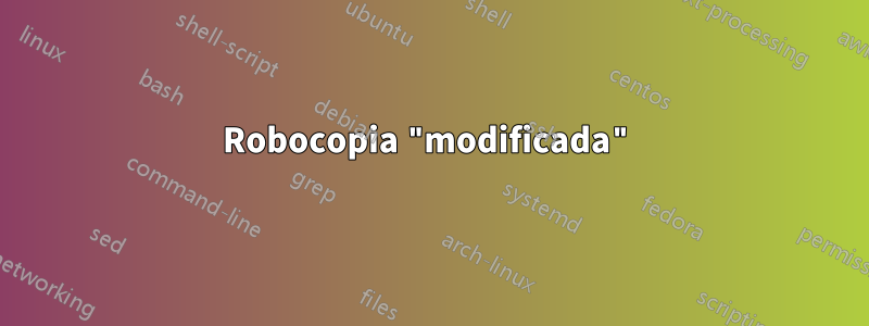 Robocopia "modificada"