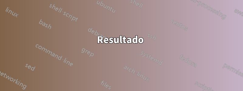 Resultado