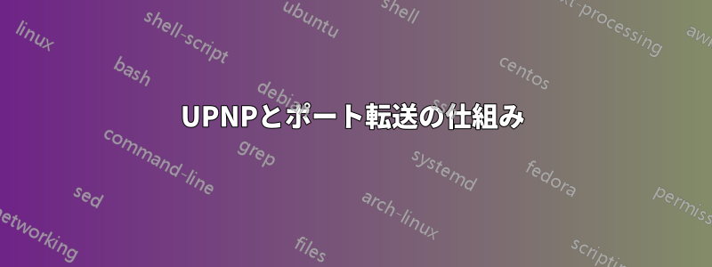 UPNPとポート転送の仕組み