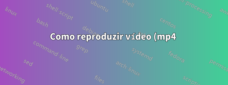 Como reproduzir vídeo (mp4) em tela cheia usando html e javascript como o youtube?