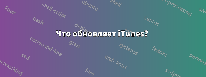 Что обновляет iTunes?