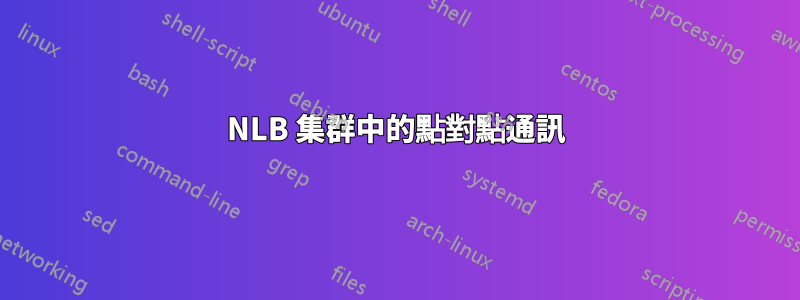 NLB 集群中的點對點通訊