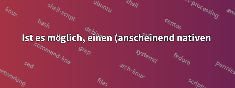 Ist es möglich, einen (anscheinend nativen) spezifischen Windows-Hotkey zu deaktivieren? oder Anpassen eines bereits in Windows definierten Hotkeys
