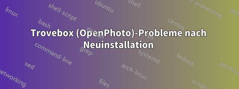 Trovebox (OpenPhoto)-Probleme nach Neuinstallation