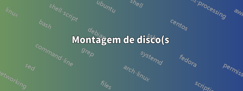 Montagem de disco(s) da matriz RAID 1 para recuperação de dados