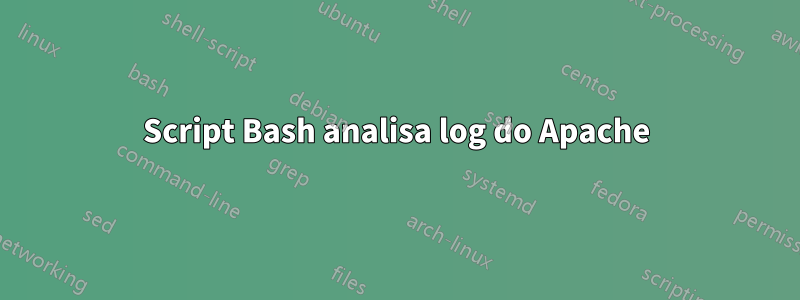 Script Bash analisa log do Apache