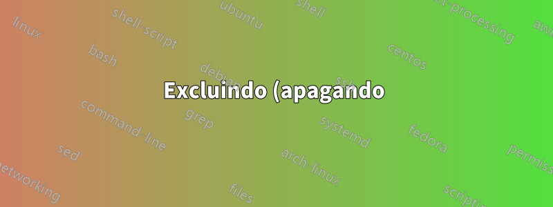 Excluindo (apagando) todos os dados do cartão SanDisk MicroSD com falha