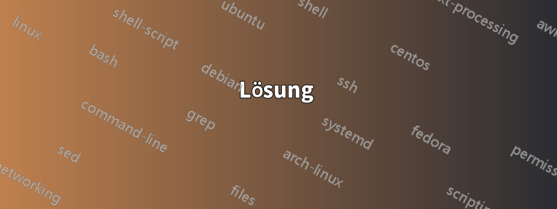 Lösung