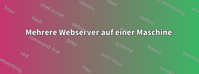 Mehrere Webserver auf einer Maschine