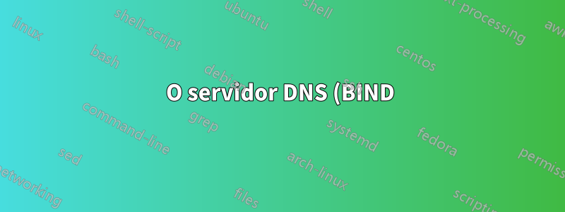 O servidor DNS (BIND) interrompe o encaminhamento. Reiniciar ajuda. Por que?