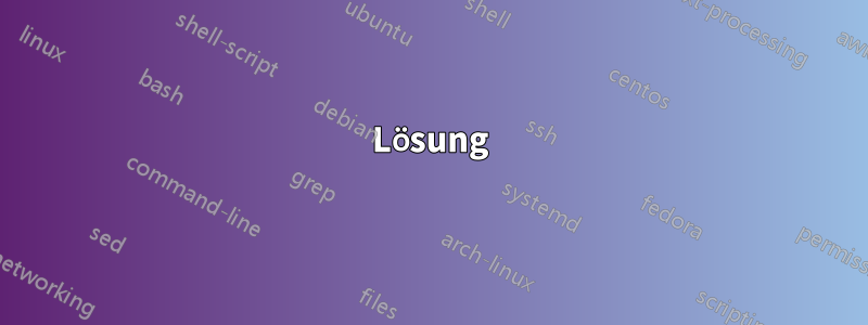 Lösung