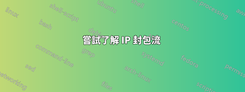 嘗試了解 IP 封包流