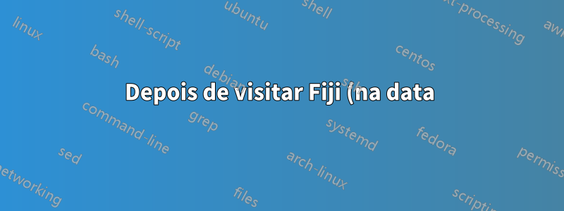 Depois de visitar Fiji (na data) e voltar no tempo, não consigo acessar github.com