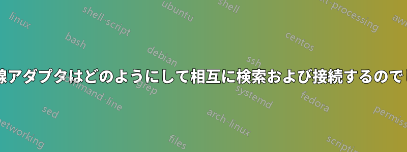 2 つの電力線アダプタはどのようにして相互に検索および接続するのでしょうか?