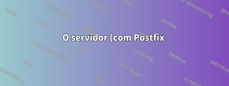 O servidor (com Postfix) está encaminhando meu e-mail usando um arquivo .forward. Ele ainda está salvo no servidor?