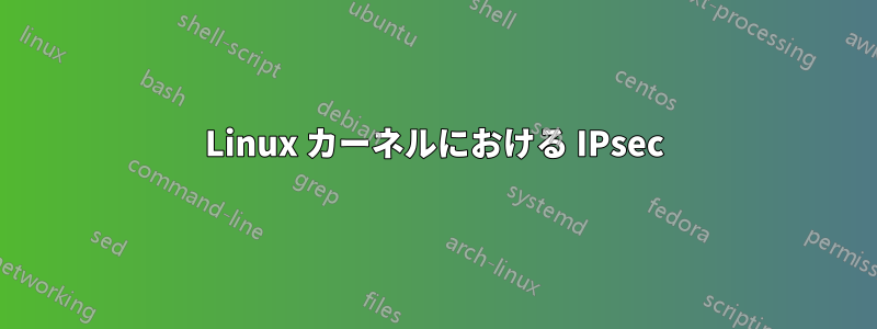 Linux カーネルにおける IPsec