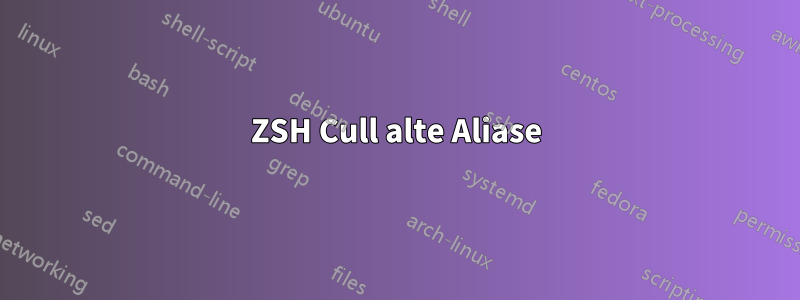 ZSH Cull alte Aliase