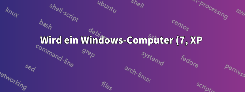 Wird ein Windows-Computer (7, XP) in den Ruhezustand oder Standby-Modus versetzt, während eine Datei kopiert wird?
