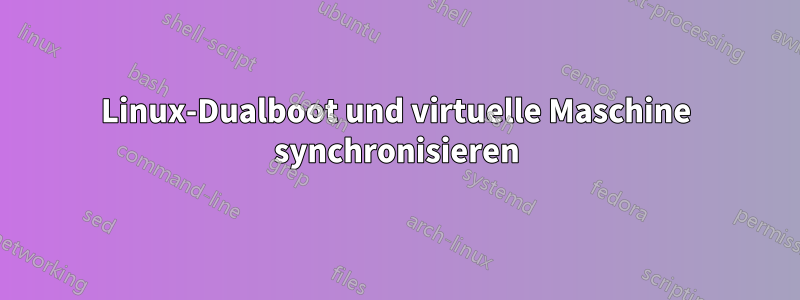 Linux-Dualboot und virtuelle Maschine synchronisieren